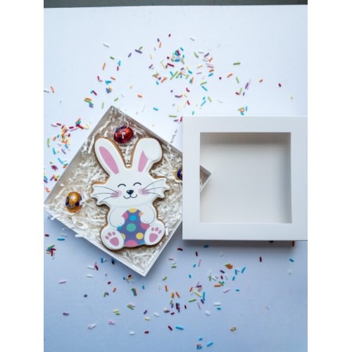 Large Single Bunny Cookie Gift Box